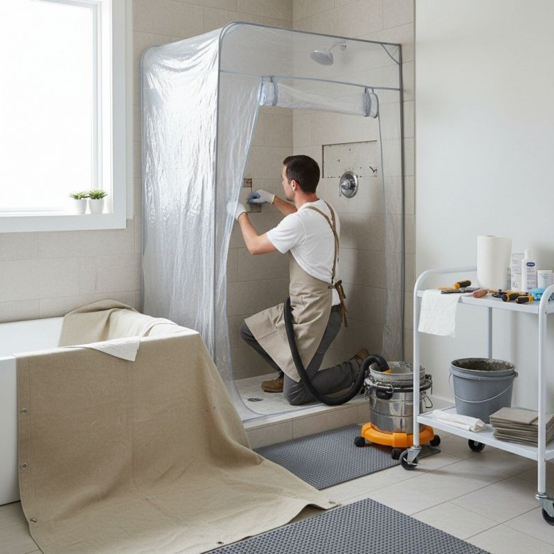 Fiberglass Shower Repair